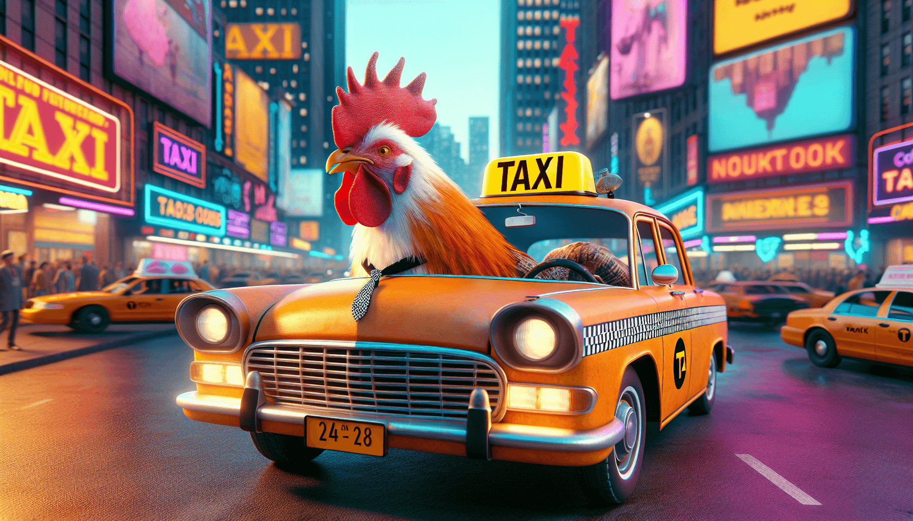 Chickster a taxiban